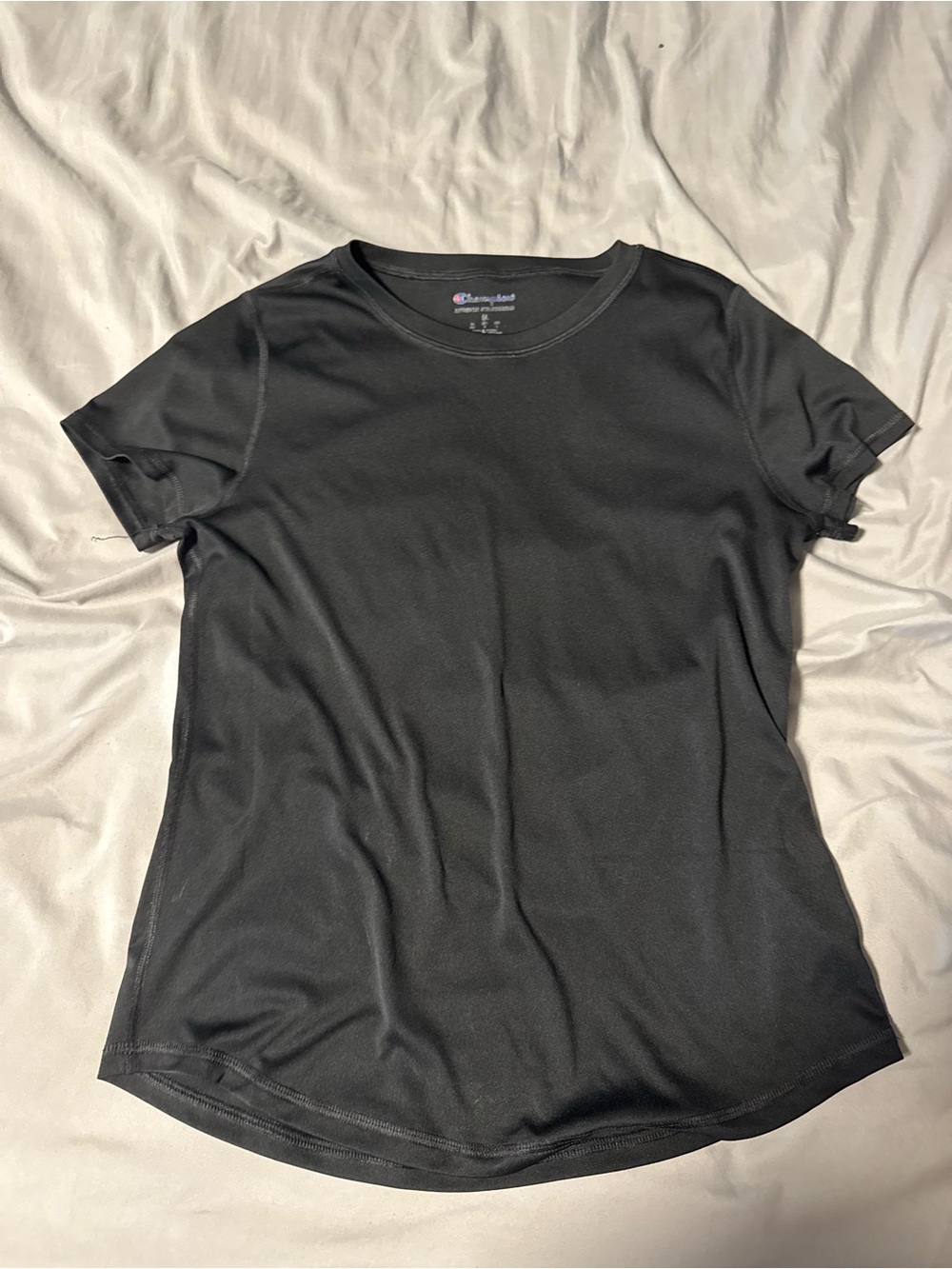 Champion Women’s Black Short-Sleeve Crew Tee